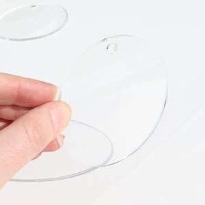 แผ่นอะคริลิกใสแบบกำหนดรูปทรงเองสำหรับงานตัดเลเซอร์และงานแกะสลัก - Product Image 4