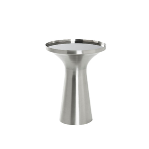 Prime Quality Aluminum Metal Side <b>Table</b> Silver Finished for Home Hotels Living Room Decorative Furniture Side <b>Tables</b> - Product Image 1