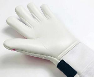 ถุงมือผู้รักษาประตูฟุตบอลซับเฮย์สีชมพูและสีขาวแบบเต็มนิ้วกันลื่นสายรัดข้อมือแบบปรับได้อุปกรณ์ป้องกันกีฬา - Product Image 5