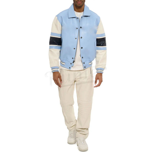 Plus Size Men's Varsity College <b>Jackets</b> Wholesale Blank Varsity <b>Jackets</b> Custom Logo Plain Letterman <b>jacket</b> for Men <b>Patchwork</b> - Product Image 2