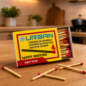 Caja de cerillas de seguridad para cocina, velas, estufas de gas y chimeneas, venta al por mayor - Product Image 2
