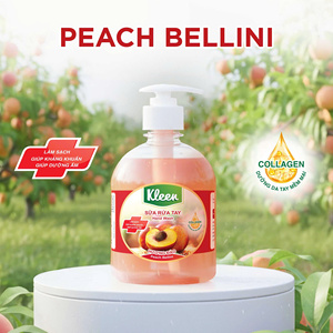 Jabón de Manos en Gel Hidratante al Por Mayor, 500 ml, Fragancia Peach Bellini, Marca Privada OEM, Personalización de Marca - Product Image 1