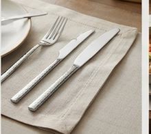 Ensemble de couverts minimalistes en métal fini, résistant à la rouille, pour mariage, dîner élégant et décoration de table - Product Image 5
