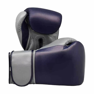 Guantes de Boxeo Profesionales de Cuero Genuino con Cierre, Nuevo Diseño, Cómodos para Entrenamiento, Antideslizantes, con Correa de Muñeca Ajustable - Product Image 4
