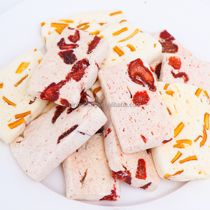 Dulces liofilizados Pastel de queso Liofilizado OEM Aperitivos lácteos chinos Dieta Comida crujiente Proveedor de productos al por mayor Etiqueta personalizada - Product Image 1