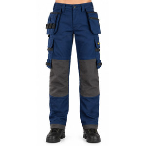Pantalons de travail cargo pour hommes de haute qualité, personnalisables, résistants, avec poches pour holster et genouillères - Product Image 3