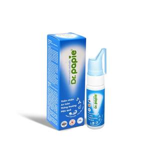 Dr. Papie Mineral Saline Hydrating <b>Mist</b> Spray <b>Bottle</b> Nasal Irrigation Blocked Nose Relief Natural Cruelty-Free Moisture Balance - Product Image 5