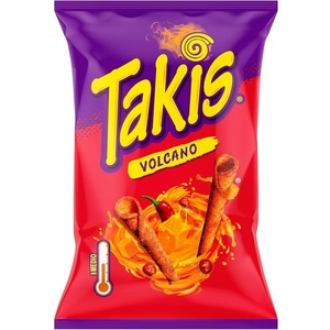 Chips Takis Fuego de qualité supérieure, saveur chili et citron vert épicée, texture croustillante de maïs et excellent goût, pour les commerces et les marchés. - Product Image 1