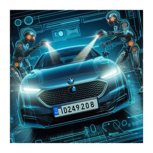 Reconocimiento de placas y protección debajo de la carrocería para una licencia completa de seguimiento y monitoreo GPS de seguridad del automóvil - Product Image 1