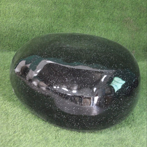 Nouvelle Conception Galets Ovales en Pierre Artificielle Gris Brillant Imperméables Durables Modernes pour Jardins, Parcs, Centres Commerciaux, Hôtels, Villas Extérieurs Garantie 2 Ans - Product Image 1