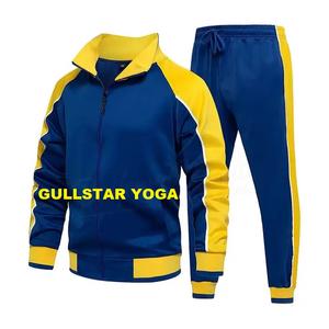 Conjunto Deportivo Ligero de Dos Piezas para Hombre, para Deportes al Aire Libre, para la Temporada de Primavera, para Correr, Gimnasio, Entrenamiento, Fútbol, Tallas Grandes - Product Image 1