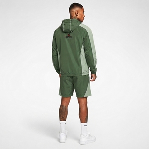 Ensemble de survêtement coupe-vent pour homme, veste coupe-vent respirante et short assorti, vêtements de sport décontractés, vêtements de fitness - Product Image 3