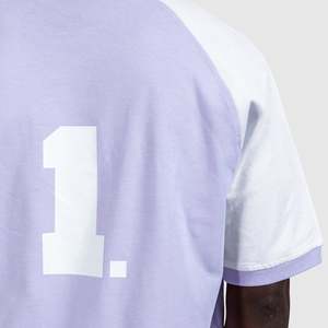 T-shirt grande taille 100% coton jersey, imprimé uni, respirant, écologique, coupe ample, oversize pour homme - Product Image 5