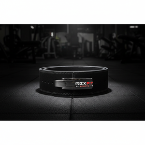 เข็มขัดยกน้ำหนักหนัง Rexfit Sports Gym สำหรับผู้ชาย รองรับหลังอย่างดี สำหรับการสควอท เดดลิฟท์ และการฝึกความแข็งแรง - Product Image 2