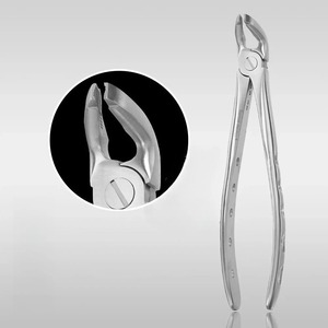 BAFA SURGICAL INSTRUMENTS Juego de 10 Piezas de Fórceps Dentales Manuales de Acero Inoxidable para Extracción, para Adultos y Niños, Certificado CE Clase II - Product Image 6