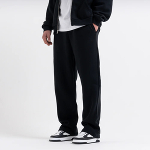 Ensemble de jogging vintage personnalisé pour homme, comprenant un sweat à capuche zippé et un pantalon de survêtement évasé à jambe droite, effet délavé à l'acide - Product Image 4