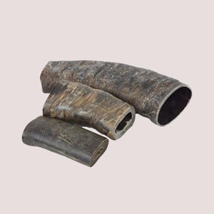 Corne creuse de buffle d'eau indien naturelle, toutes tailles, pour chien, technique brute, haute qualité, étanche, vente chaude - Product Image 1
