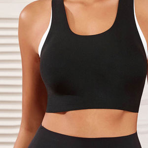 Ropa Deportiva Personalizada de la Mejor Calidad, Precio Económico, Sujetador Deportivo de Último Diseño, Sujetador Deportivo sin Mangas para Mujer - Product Image 4