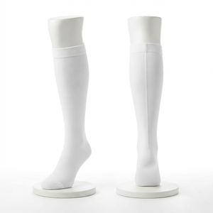 Chaussettes de travail unisexes Blackhardson Premium 200 GSM en coton peigné, polyester et élasthanne, bordeaux, respirantes et anti-humidité - Product Image 1