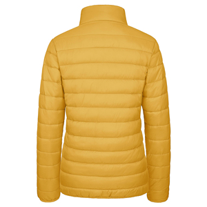 Abrigo de mujer de color sólido, chaqueta acolchada gruesa con capucha, longitud media, bolsillos con cremallera, abrigo de manga larga para mujer, ropa de abrigo - Product Image 2