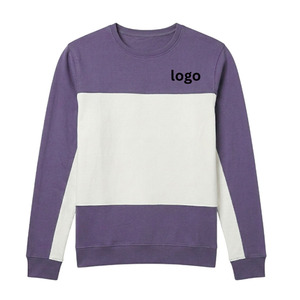 Men's Sweatshirts Winter with Custom Logo 100% Cotton Nonwoven Fleece Quick Dry Breathable Latest <b>Design</b> Plain Dyed custom logo - Product Image 4