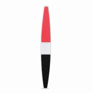 Lime à ongles en verre double face mini premium, grain 180, papier de verre émeri, outil réutilisable pour le soin des ongles, motif droit, couleur personnalisée - Product Image 2