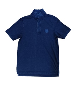 Vente en gros 240 g/m² Personnalisé Unisexe Boxy Fit Acid Wash Polo T-shirts Hommes Vintage Oversize Washed Heavyweight Casual Solid tee - Product Image 3