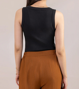 Tank <b>Tops</b> Custom Cotton Summer Basic Knitted Ribbed <b>Crop</b> Tank <b>Tops</b> Vest Ins Trend Casual Wear <b>Tops</b> Women Tank <b>Tops</b> - Product Image 5