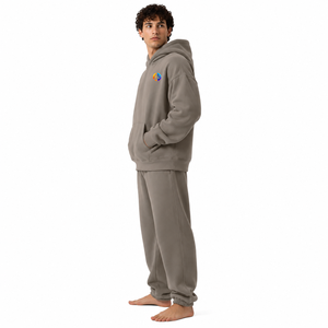 Traje de lana extragrande para hombre con tejido de lana gruesa, forma cómoda y relajada, tacto suave y calor acogedor para uso casual y actividades al aire libre. - Product Image 2