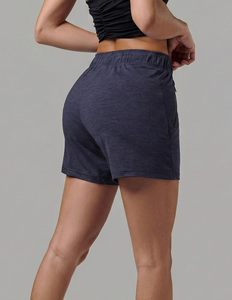 Shorts Deportivos de Punto para Mujer, Mezcla de Algodón Suave y Elástico, para Correr, Yoga, Ejercicio, Gimnasio, Proveedor de Ropa al por Mayor OEM ODM - Product Image 6