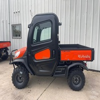 Véhicules utilitaires Kubota RTV 4x4, 2 temps, certifiés CEE, EPA, manuel, >250cc, charge utile 200-300kg, robustes, efficacité maximale