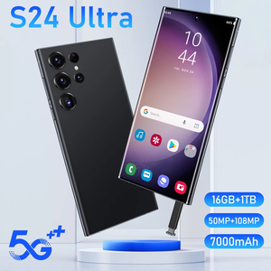 Autre Smartphone S24 Ultra 5G Android 13 16 Go + 1 To de stockage Écran HD 90 Hz Caméra arrière 108 MP Processeur Deca Core Série Snapdragon 800 - Product Image 1