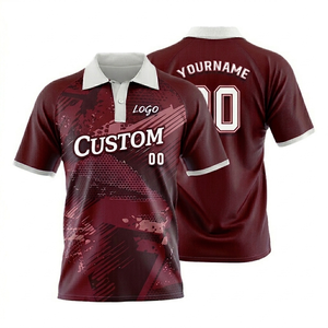 Camisetas Polo de Entrenamiento Sublimadas Personalizadas con Tiempo de Entrega de Muestra de 7 Días, Ropa Deportiva de Secado Rápido para Clubes Deportivos - Product Image 2
