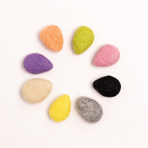 Gotas de Lluvia de Fieltro de Lana, Coloridas Gotas de Agua, Juguetes Sensoriales para Niños, Móvil para Bebés - Product Image 3