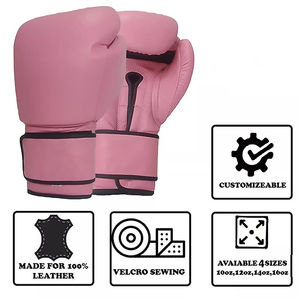 Custom Made Genuine <b>Boxing</b> <b>Glove</b> New Release Muay Thai <b>Kick</b> & Punching MMA Training for Sports Leather <b>Gloves</b> From Pakistan - Product Image 3