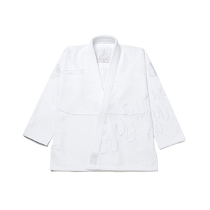Último Modelo Personalizable en Color Blanco, Kimono de Jiu Jitsu Shoyorol de Alta Calidad, Uniforme Brasileño de BJJ 100% Algodón - Product Image 1