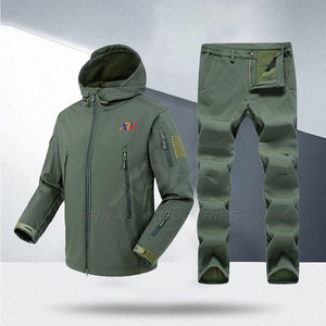 Ensemble veste et pantalon softshell d'extérieur, ensemble veste et pantalon softshell de qualité supérieure avec design flexible - Product Image 3
