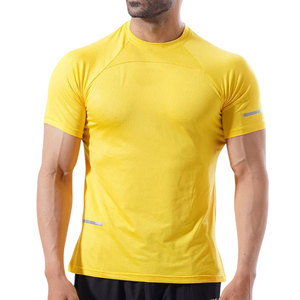 Gym T-shirts Size Custom 100% Cotton and Polyester Quick Dry Short Sleeve Workout <b>Clothes</b> Men's Fitness Sports Shirt 2026 - Product Image 5