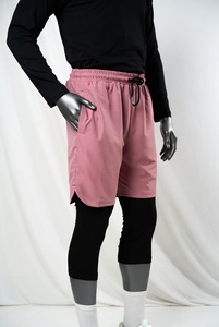 New Arrival Awrah Covering <b>Shorts</b> for Muslim Men Double Layer Swimwear Knee Length High Waist Inner <b>Compression</b> Activewear <b>Short</b> - Product Image 6