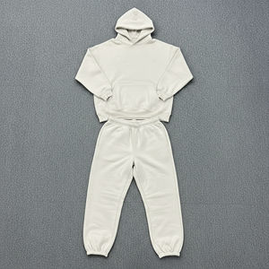 Chándal Deportivo de Alta Calidad, Sin Costuras, con Capucha, para Hombre, Venta al Por Mayor, con Logotipo Personalizado, Chándal de Invierno - Product Image 2