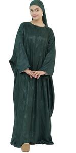 Abaya Elegante para Niñas con Hiyab, Estilo Dubái, Vestido Musulmán Islámico, Abayas Transpirables para Damas, Venta al Por Mayor OEM - Product Image 2