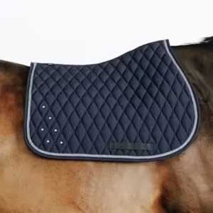 Meilleurs tapis de selle en coton robuste avec doublure en polaire, couleur personnalisée et options personnalisables - Product Image 5