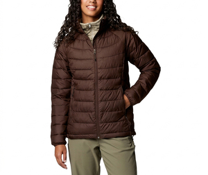 Veste matelassée personnalisée en toile respirante, imperméable et coupe-vent avec fermeture éclair et capuche, écologique, pour l'hiver, vente en gros - Product Image 2