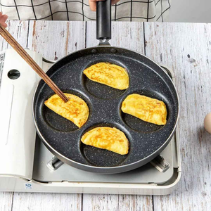 Plato para Calentar Comida (Sizzler) de Hierro Fundido Pre-Sazonado con Base de Madera y 2 Tazones para Salsas, Plato para Servir Filetes, Juego de Vajilla para Restaurante - Product Image 4