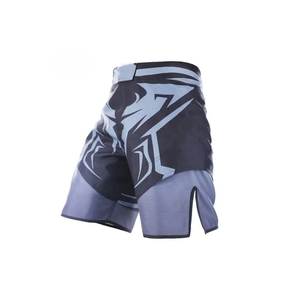 Shorts de Boxeo y MMA Unisex para Hombre y Mujer, Logotipo Personalizado, Lavado al Frente, 100% Algodón Elástico, Ligeros, Artes Marciales, Muay Thai, Servicio OEM - Product Image 1