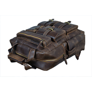 Luxury Style Genuine Leather <b>Backpack</b> for Men Vintage Style <b>Backpack</b> for Travel and Work - Product Image 4