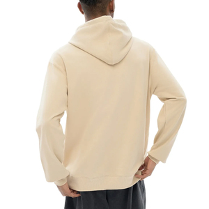 เสื้อสเวตเชิ้ตผู้ชายผ้าฝ้ายออร์แกนิค 100% แบบเรียบ ขายส่ง เสื้อฟลีซโอเวอร์ไซส์แบบเปล่า  รับสั่งทำเสื้อฮู้ดดี้ผู้ชายแบบยูนิเซ็กซ์  สกรีนโลโก้ได้ - Product Image 5