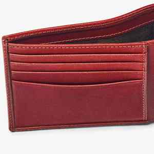 Cartera Negra de Cuero Genuino Hecha a Mano, de Lujo y Moda, para Hombre, Cartera Delgada - Product Image 2