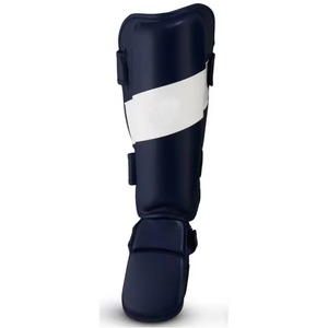 Protectores de Pierna de Cuero para Deportes de Combate, Fabricante OEM Personalizado al por Mayor, para Boxeo, Muay Thai, Kickboxing, MMA - Product Image 2