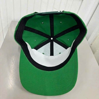 Topi Snapback 5 Panel Custom Tanpa Struktur Warna Hijau, Topi Baseball Sport Golf dengan Logo Custom Buatan Vietnam